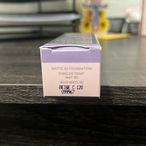 Matte 3d beige 120 foundation combination to oily skin